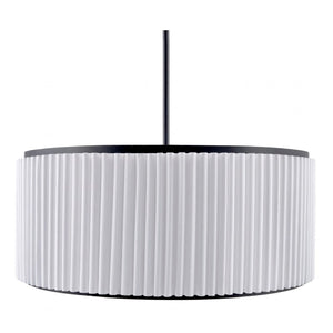   White Fluted 2-Light Chandelier | Oroa.com