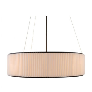   White Fluted 2-Light Chandelier | Oroa.com