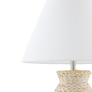   Painted Rattan Accent Table Lamp | Oroa.com