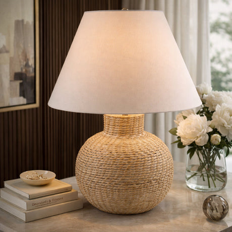   Modern European furniture - White Empire Shade Table Lamp - www.oroa.com | Oroa.com