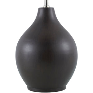   Modern European furniture - Braided Seagrass Ceramic Table Lamps (2) - www.oroa.com | Oroa.com