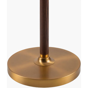   Pleated White Linen Floor Lamp | Oroa.com