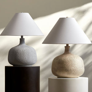   Textured Ceramic Accent Table Lamp | Oroa.com