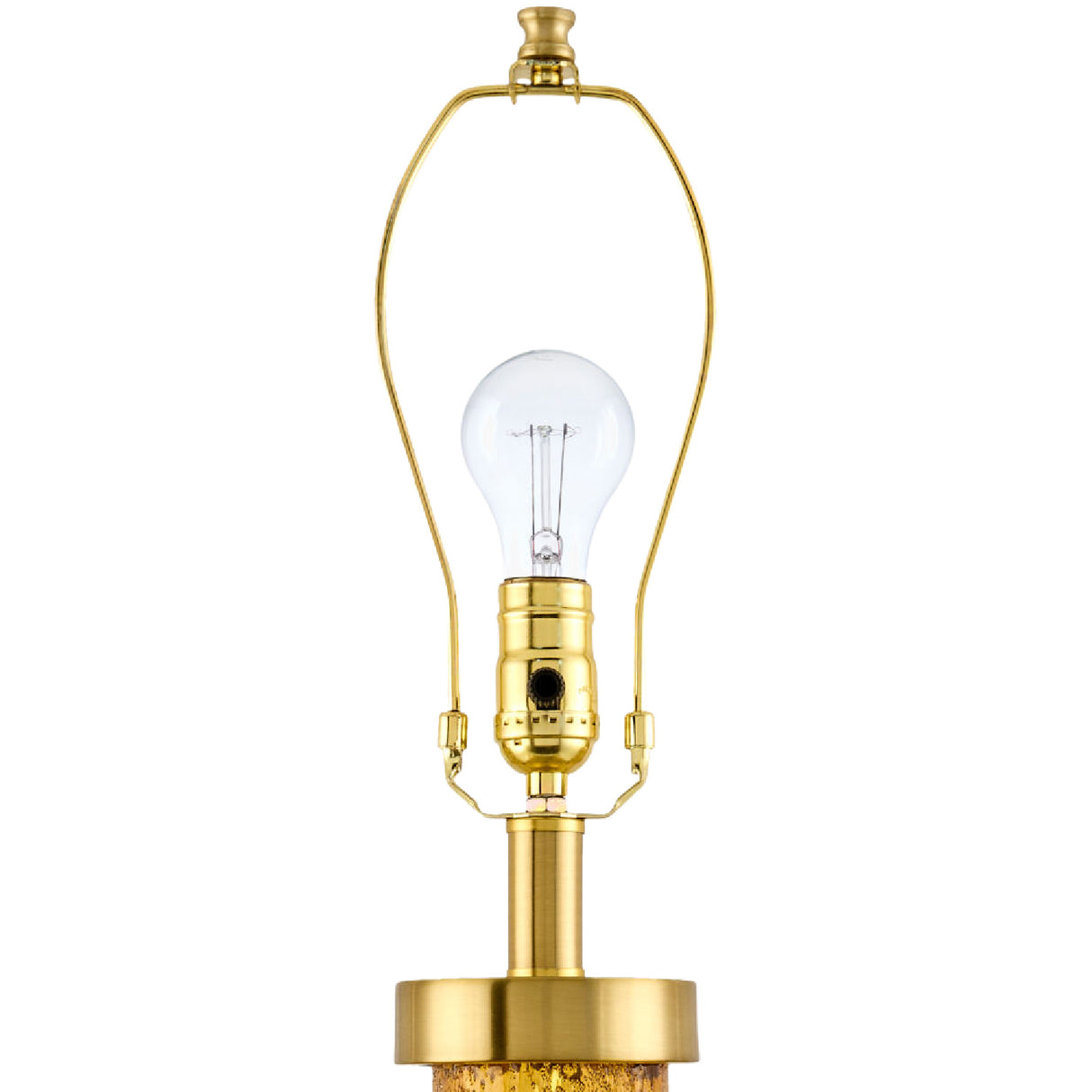   Yellow Glass Accent Table Lamp | Oroa.com