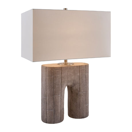   Painted Gray Accent Table Lamp | Oroa.com