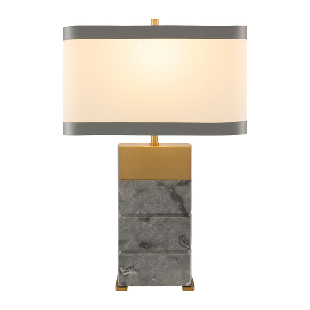Modern European furniture - Green Marble Table Lamp - www.oroa.com