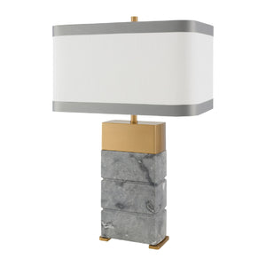   Modern European furniture - Green Marble Table Lamp - www.oroa.com | Oroa.com