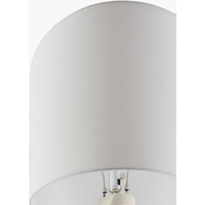   Cream Spiral Accent Floor Lamp | Oroa.com