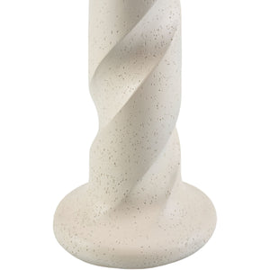   Cream Spiral Accent Floor Lamp | Oroa.com