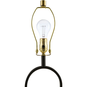   Modern European furniture - Black Framed Cement Table Lamp - www.oroa.com | Oroa.com