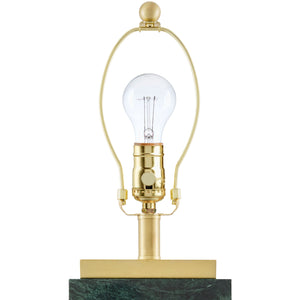   Travertine Accent Table Lamp | Oroa.com