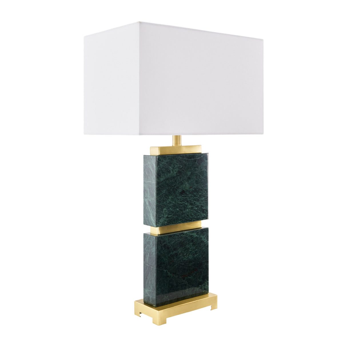   Travertine Accent Table Lamp | Oroa.com