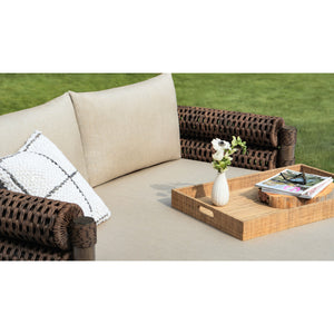   Modern European furniture - Cushioned Wicker Outdoor Daybed - www.oroa.com | Oroa.com