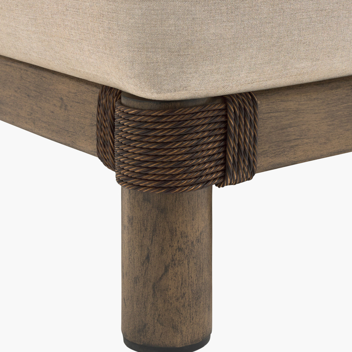   Cushioned Wicker Outdoor Left-Armed Chaise | Oroa.com