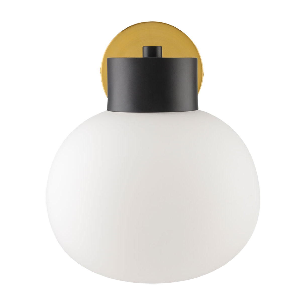   Modern European furniture - White Glass Sphere Wall Lamp - www.oroa.com | Oroa.com
