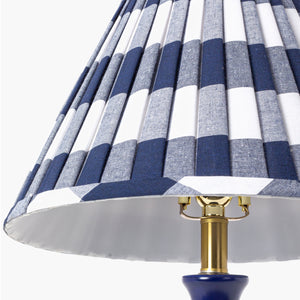   Modern European furniture - Blue Linen Ceramic Table Lamp - www.oroa.com | Oroa.com