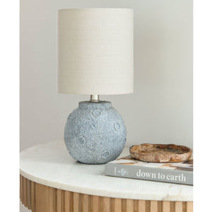   Modern European furniture - Textured Round Base Table Lamps (2) - www.oroa.com | Oroa.com