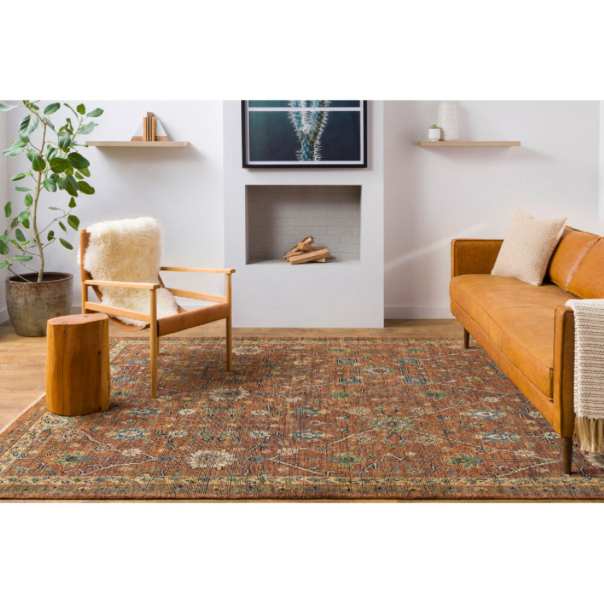   Modern furniture - Hand-Knotted Fringed Wool Carpet - www.oroa.com | Oroa.com