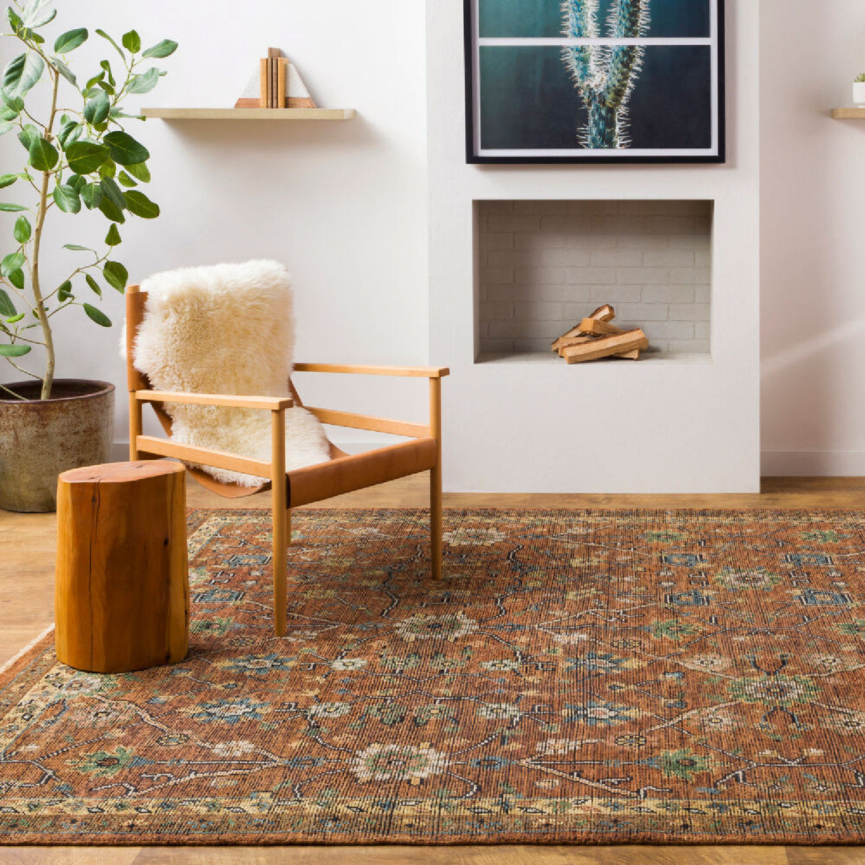   Modern furniture - Hand-Knotted Fringed Wool Carpet - www.oroa.com | Oroa.com