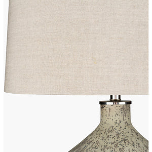   Modern European furniture - Distressed Taupe Glass Table Lamp - www.oroa.com | Oroa.com