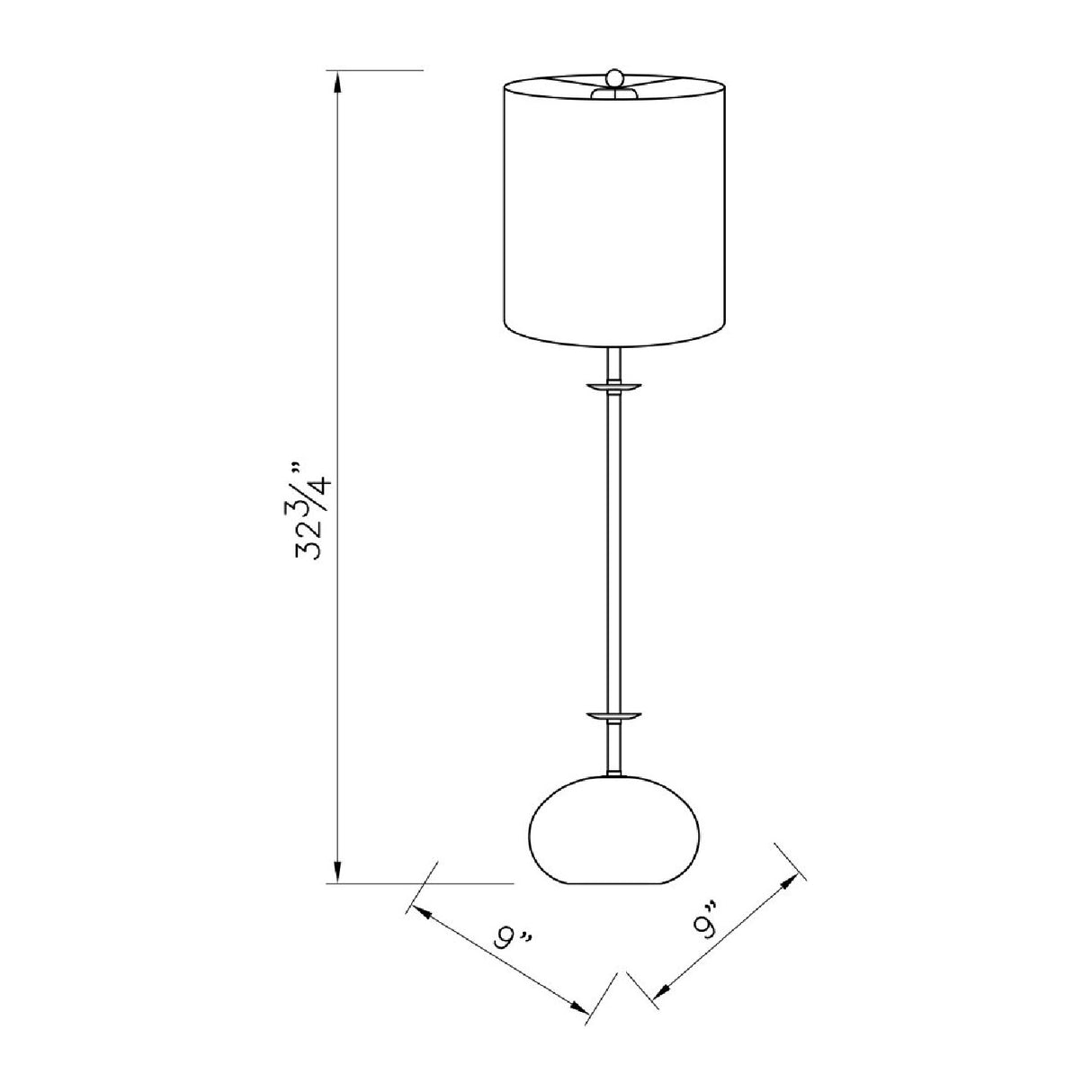   Modern European furniture - White Linen Floor Lamp - www.oroa.com | Oroa.com