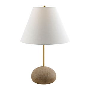   Modern European furniture - White Cotton Shade Table Lamp - www.oroa.com | Oroa.com