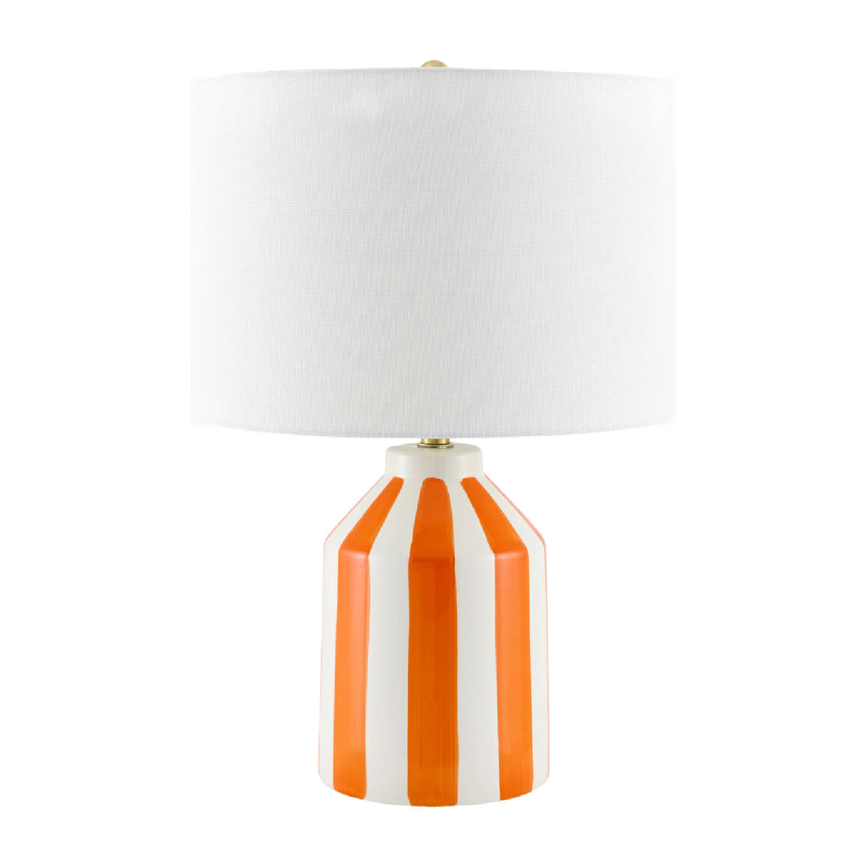   Modern European furniture - Vertical Lined Ceramic Table Lamp - www.oroa.com | Oroa.com