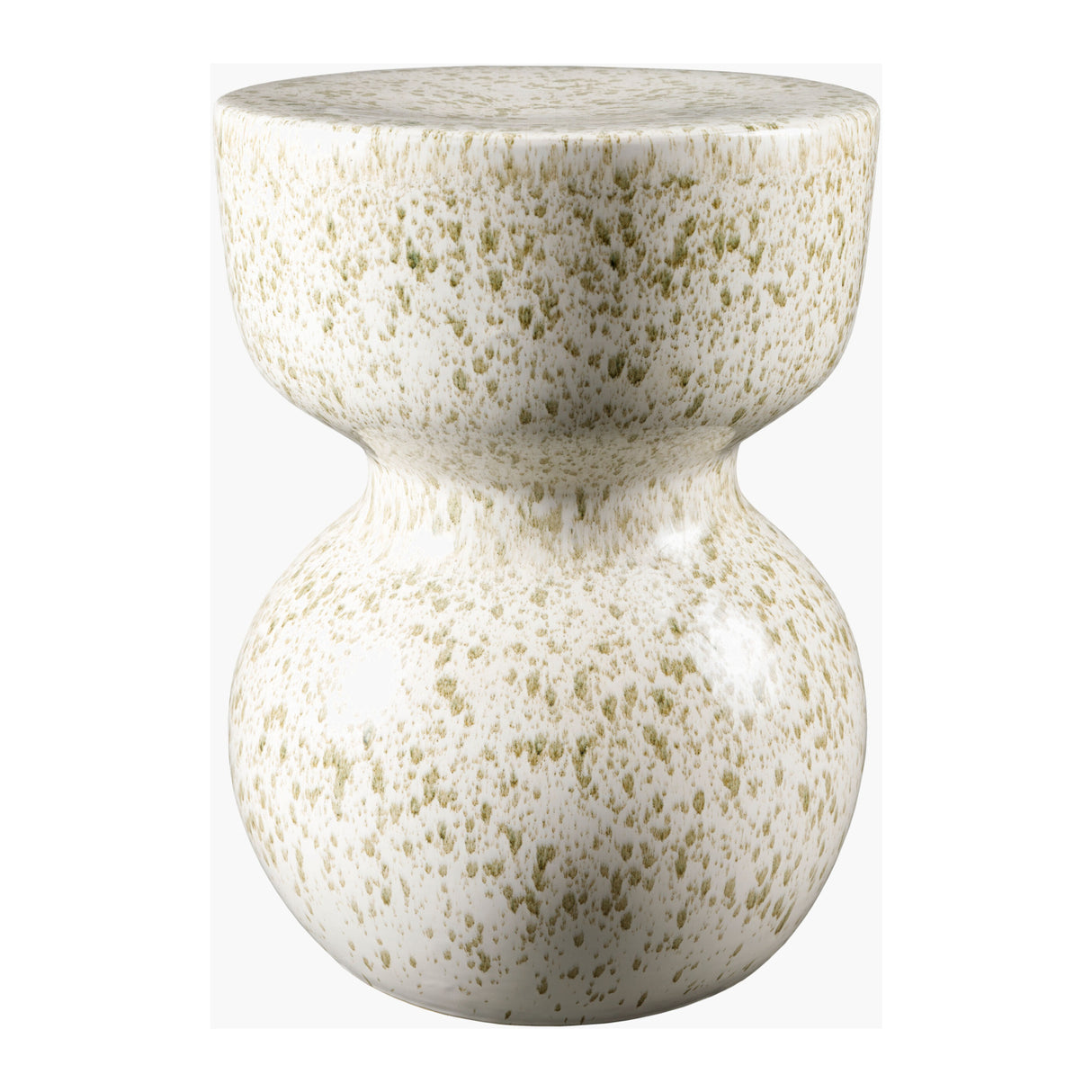  Hourglass Ceramic Garden Stool | Oroa.com