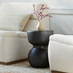   Hourglass Ceramic Garden Stool | Oroa.com