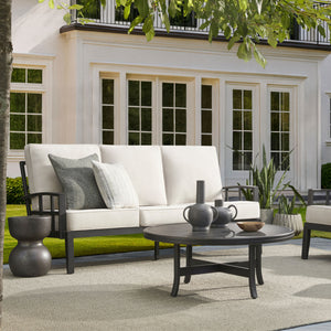   Hourglass Ceramic Garden Stool | Oroa.com