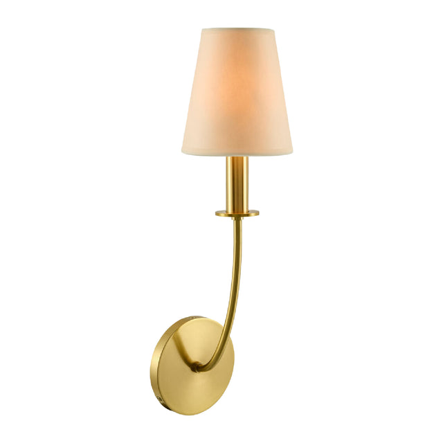 Modern European furniture - White Linen Wall Lamp - www.oroa.com