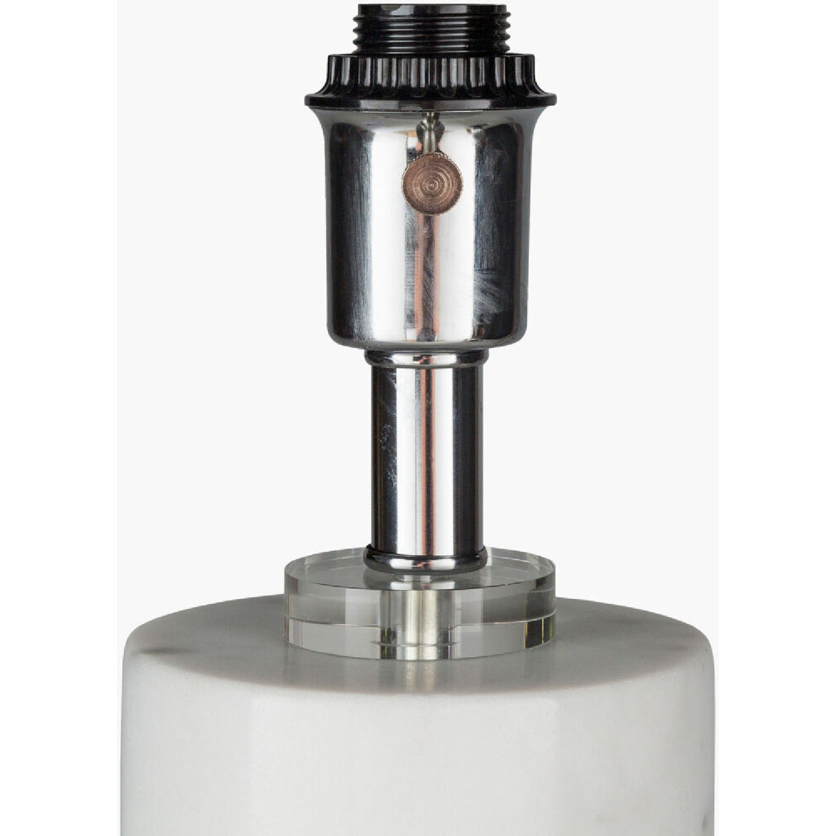   Modern European furniture - White Cylindrical Marble Table Lamp - www.oroa.com | Oroa.com