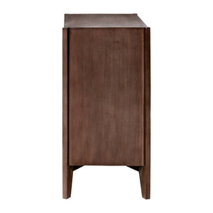  Modern European furniture - Reeded Mango Wood Cabinet - www.oroa.com | Oroa.com