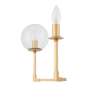   Modern European furniture - 5-Light Clear Glass Chandelier - www.oroa.com | Oroa.com