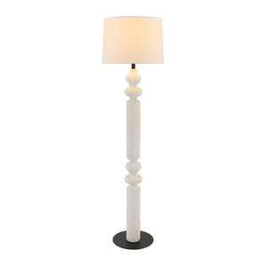   Modern European furniture - Lacquered White Accent Floor Lamp - www.oroa.com | Oroa.com