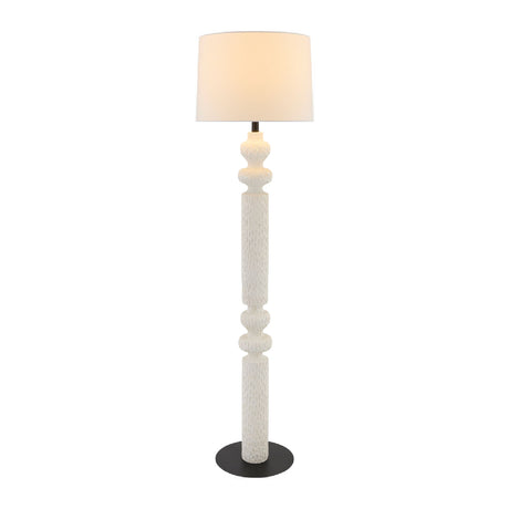   Modern European furniture - Lacquered White Accent Floor Lamp - www.oroa.com | Oroa.com