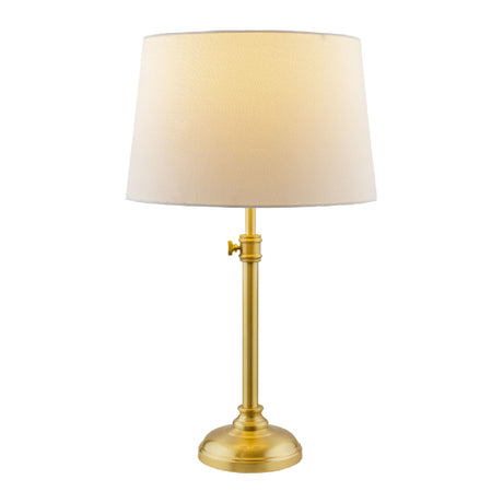   Modern European furniture - Iron Base Linen Table Lamp - www.oroa.com | Oroa.com
