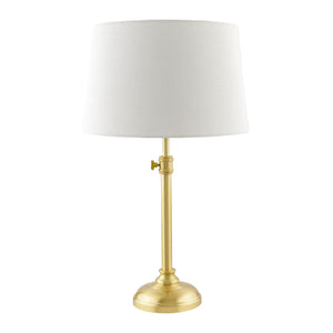   Modern European furniture - Iron Base Linen Table Lamp - www.oroa.com | Oroa.com