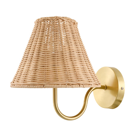   Modern European furniture - Rattan Shade Wall Lamp - www.oroa.com | Oroa.com