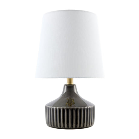   Modern European furniture - White Jute Ceramic Table Lamp - www.oroa.com | Oroa.com