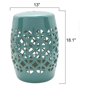   Modern European furniture - Openwork Ceramic Garden Stool - www.oroa.com | Oroa.com
