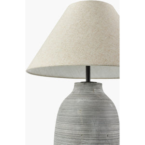   Modern European furniture - Textured Cement Accent Table Lamp - www.oroa.com | Oroa.com