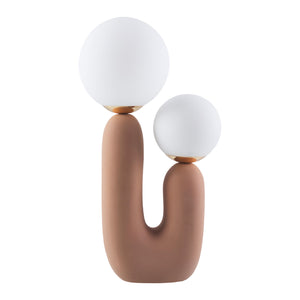   Modern European furniture - Double Round Glass Table Lamp L - www.oroa.com | Oroa.com