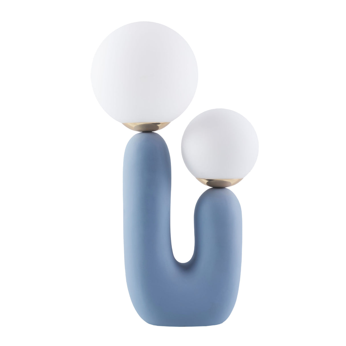   Modern European furniture - Double Round Glass Table Lamp L - www.oroa.com | Oroa.com