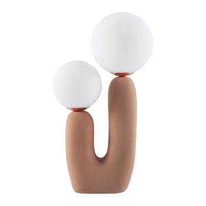   Modern European furniture - Double Round Glass Table Lamp S - www.oroa.com | Oroa.com