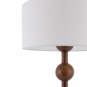   Wood Veneer Accent Floor Lamp | Oroa.com