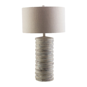  Distressed Finish Accent Table Lamp | Oroa.com