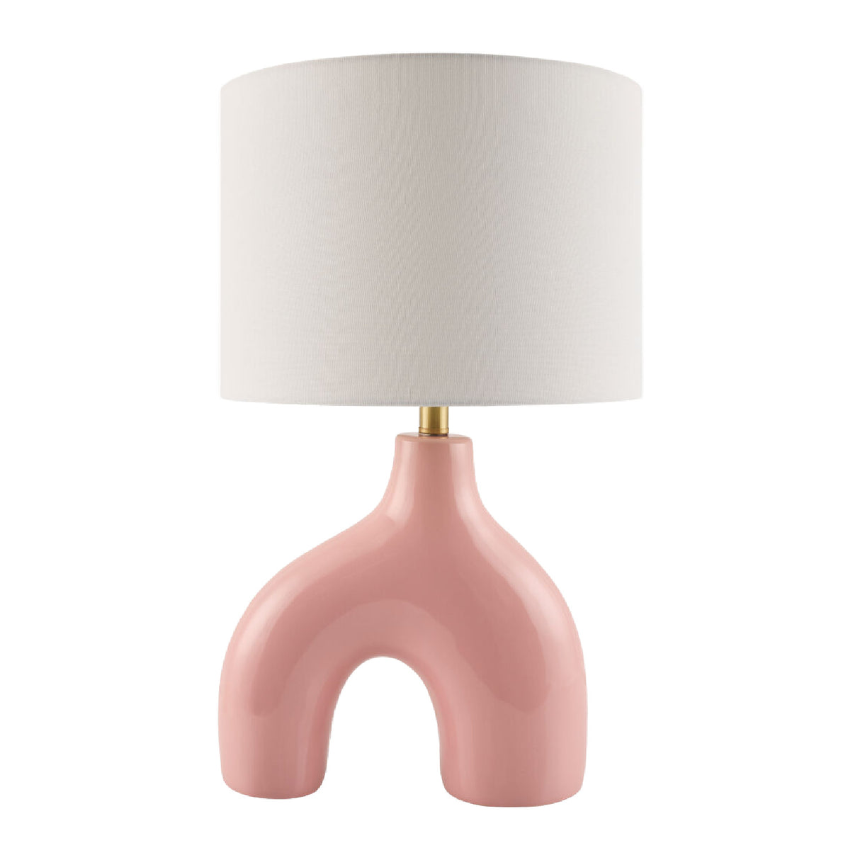   Modern European furniture - Cotton Shade Arched Table Lamp - www.oroa.com | Oroa.com