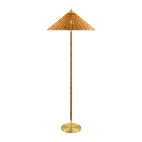   Modern European furniture - Conical Rattan Accent Floor Lamp - www.oroa.com | Oroa.com