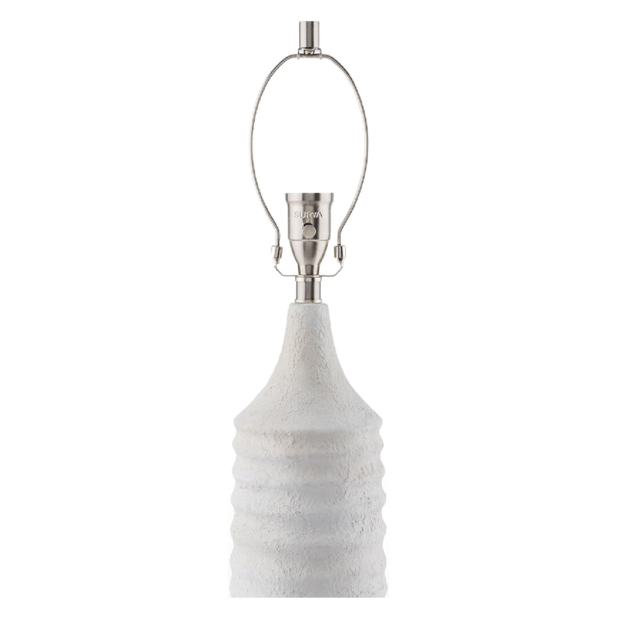   Modern European furniture - White Cotton Accent Table Lamp - www.oroa.com | Oroa.com